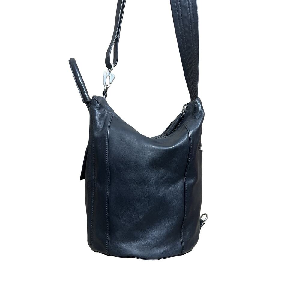 Rag & Bone Crossbody Aston Versatile Sling Bag Purse Black Leather $795